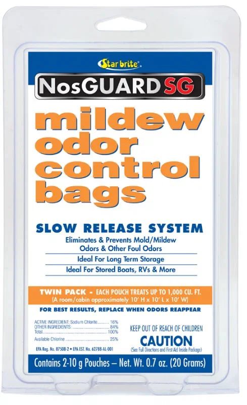 089950 – STAR BRITE Odor Absorber, Hanging Bags Lasts Up To 4 Months Set Of 2 With US Label